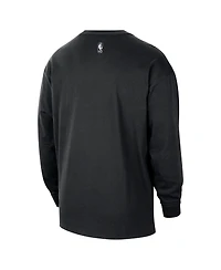 Nike Men's Black Portland Trail Blazers 2025/26 City Edition Remix Essential Logo Long Sleeve T-Shirt