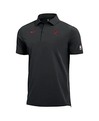 Nike Men's Black Houston Rockets 2025/26 Authentic Dri-fit Coaches Polo Shirt