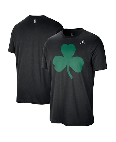 Jordan Men's Black Boston Celtics Statement Edition Essential T-Shirt