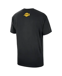 Nike Men's and Women's LeBron James Black Los Angeles Lakers Athlete T-Shirt