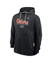 Jordan Men's Black Florida Gators 2025 Sideline Standard Issue Dri-fit Hoodie