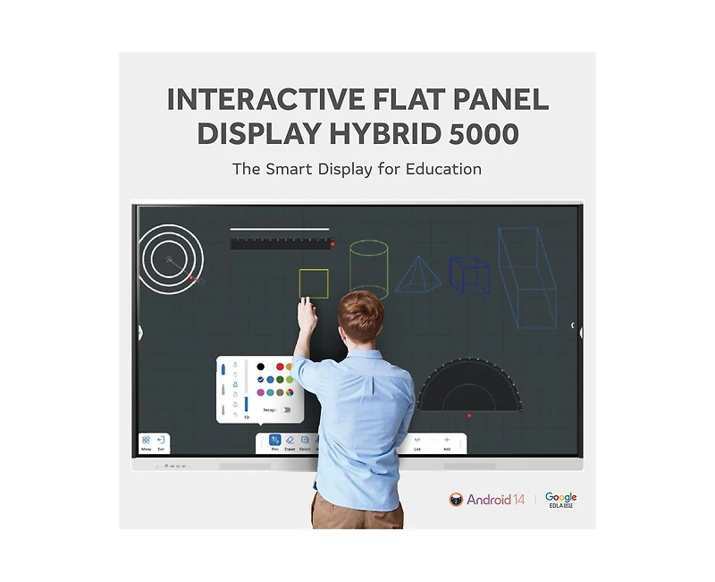 Aha Interactive Flat Panel Display Hybrid 65