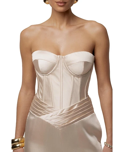Jluxlabel Women's Satin Corset