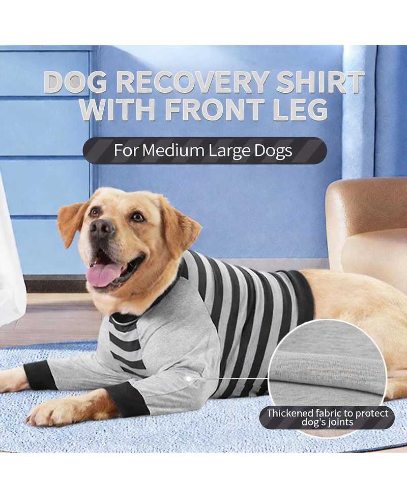 Aronkl Dog Recovery Sleeve for Knee Protection and Joint Support