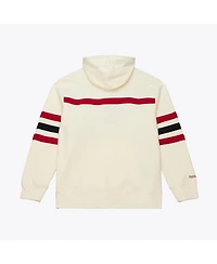 Mitchell & Ness Men's Cream Philadelphia 76ers Hardwood Classics 76 Originals Collection Head Coach Hoodie