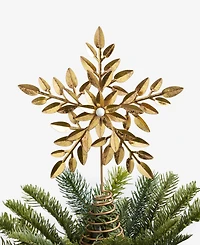 Holiday Lane Opulence Gold-Tone Iron Star Tree Topper, Macy's Exclusive