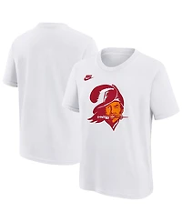 Nike Big Boys and Girls White Tampa Bay Buccaneers Bucco Bruce T-Shirt