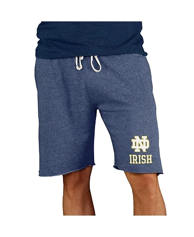 Concepts Sport Men's Navy Notre Dame Fighting Irish Mainstream Terry Shorts