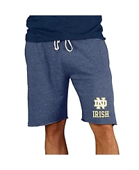 Concepts Sport Men's Navy Notre Dame Fighting Irish Mainstream Terry Shorts