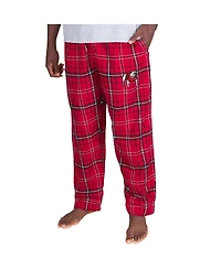 Concepts Sport Men's Red/Black Georgia Bulldogs Ultimate Flannel Pants