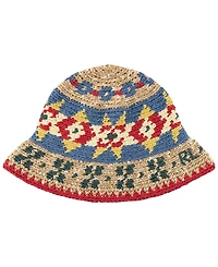 Polo Ralph Lauren Men's Textured Fairisle Crochet Bucket Hat
