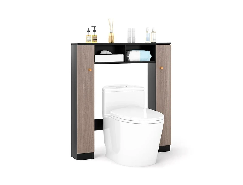 Slickblue Over the Toilet Storage Cabinet with Adjustable Shelves