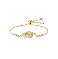 Dloria Limitless Graduation Cap Adjustable Pave Bracelet