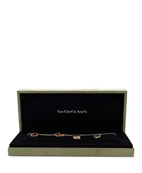 Pre-Owned Van Cleef & Arpels Lucky Alhambra 4 Motifs Bracelet