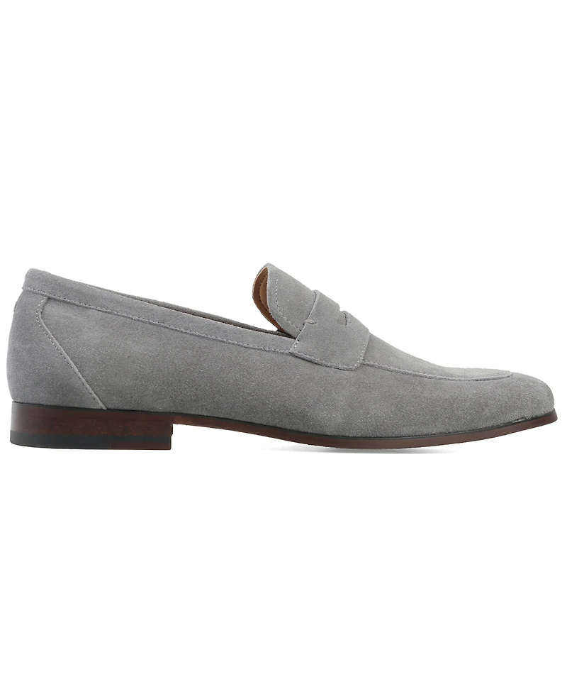 Bar Iii Men's Baldwinn Suede Penny Loafer, Exclusively at Macy's