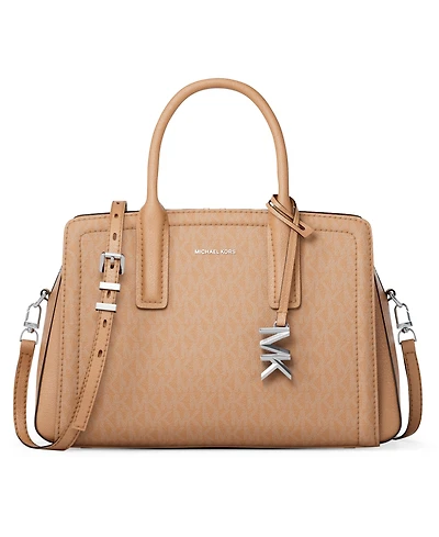 Michael Kors Laila Small Signature Logo Satchel