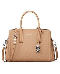 Michael Kors Laila Small Signature Logo Satchel