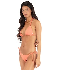 Hurley Juniors' Solid Reversible Side-Tie Bottoms