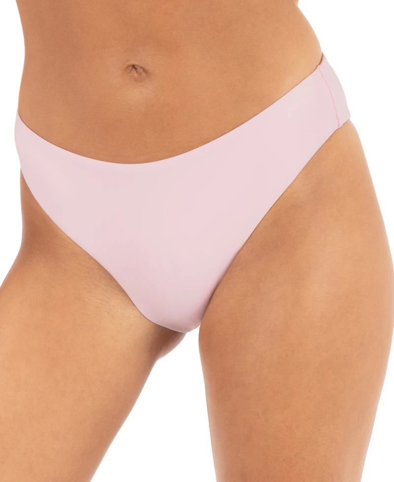 Hurley Women's Max Solid Cheeky Swim Bottoms