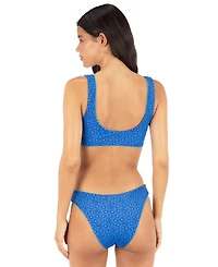 Hurley Women's Reversible Cheeky Scoop Swim Bottoms