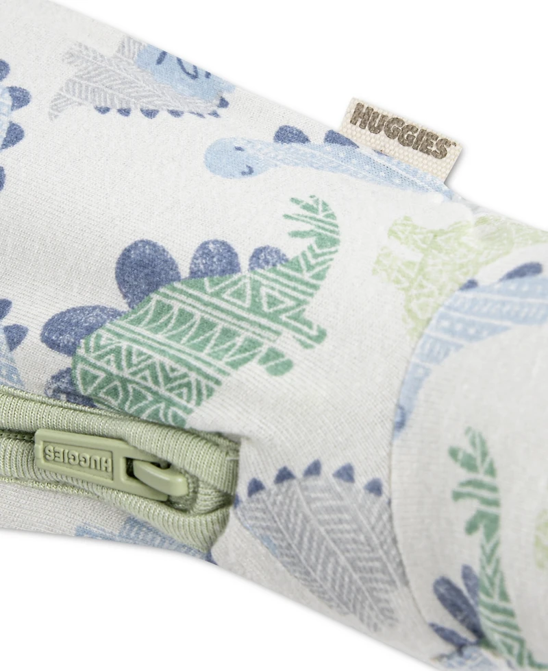 Huggies Baby Boys' Crewneck Coverall, 2-Pack Set