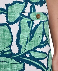 Calvin Klein Women's Sleeveless Mock Neck Dress