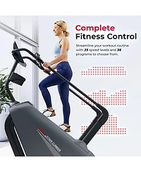 Sunny Health & Fitness Premium Ultimate Incline Decline Treadmill