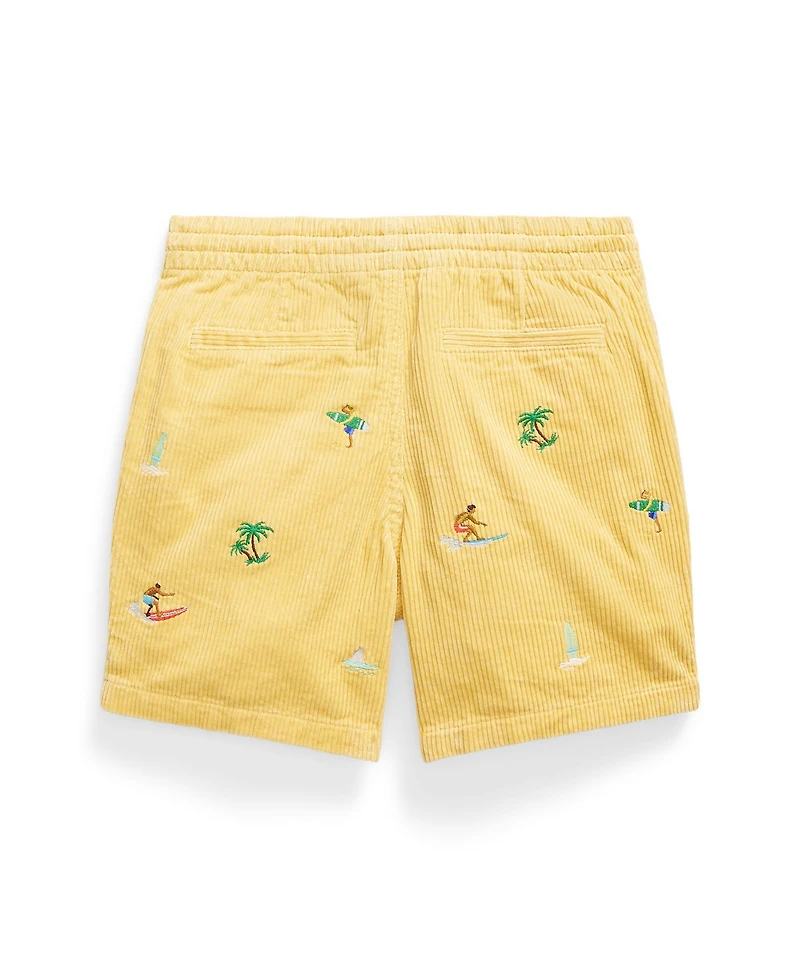 Polo Ralph Lauren Boys' 8-20 Prepster Embroidered Corduroy Shorts