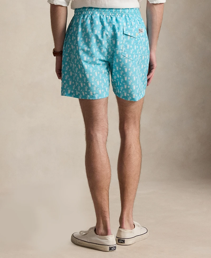 Polo Ralph Lauren Men's Printed Swim Trunks