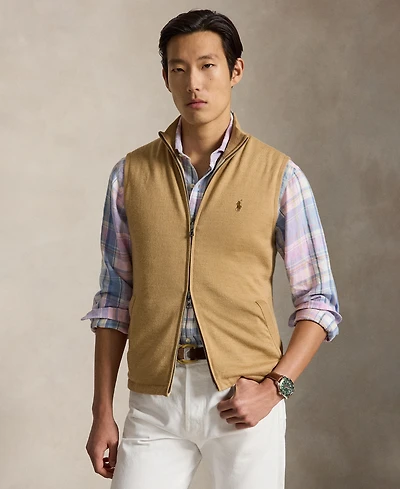 Polo Ralph Lauren Men's Full-Zipper Sweater Vest