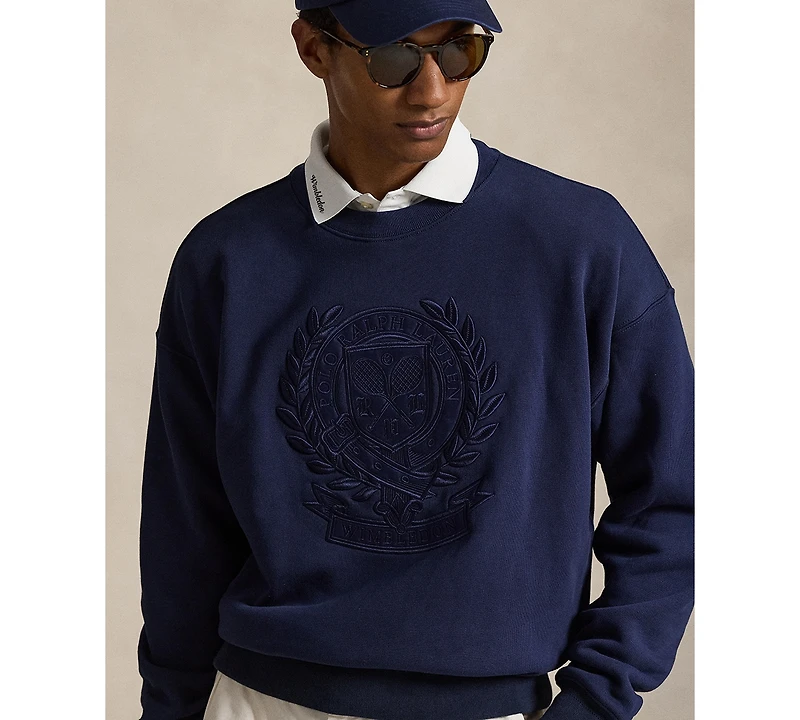 Polo Ralph Lauren Men's Embroidered Wimbledon Crewneck Sweatshirt