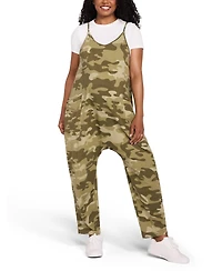 Motherhood Maternity Sleeveless Relaxed Fit Jumpsuit