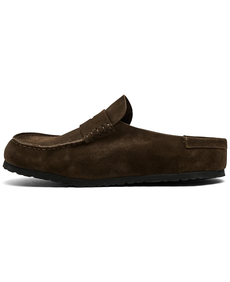 Birkenstock Women's Naples Wrapped Suede Leather Clogs from Finish Line