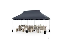 Slickblue Foldable Outdoor Canopy Gazebo with Storage Bag
