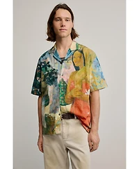 Desigual Men's Printed Gaugin shirt