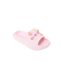 Bebe Girls Eva Slide – Lightweight Comfy Sandals with Ice Cream Charms