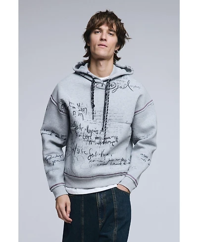 Desigual Men's Hooded lettering sweatshirt