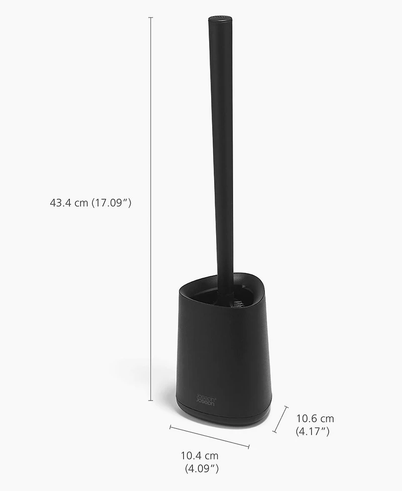 Joseph 2-Pc. Flex 360 Lite Toilet Brush and Holder Set
