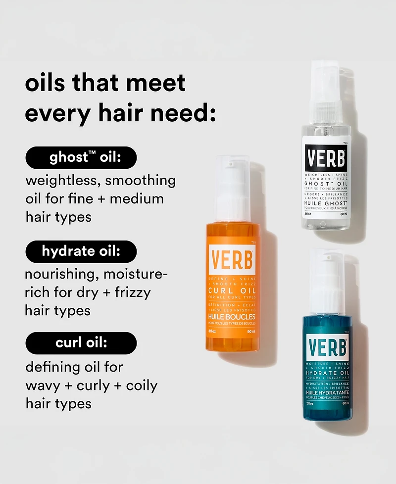 Verb Multi-Use Curl Oil, 3 oz.