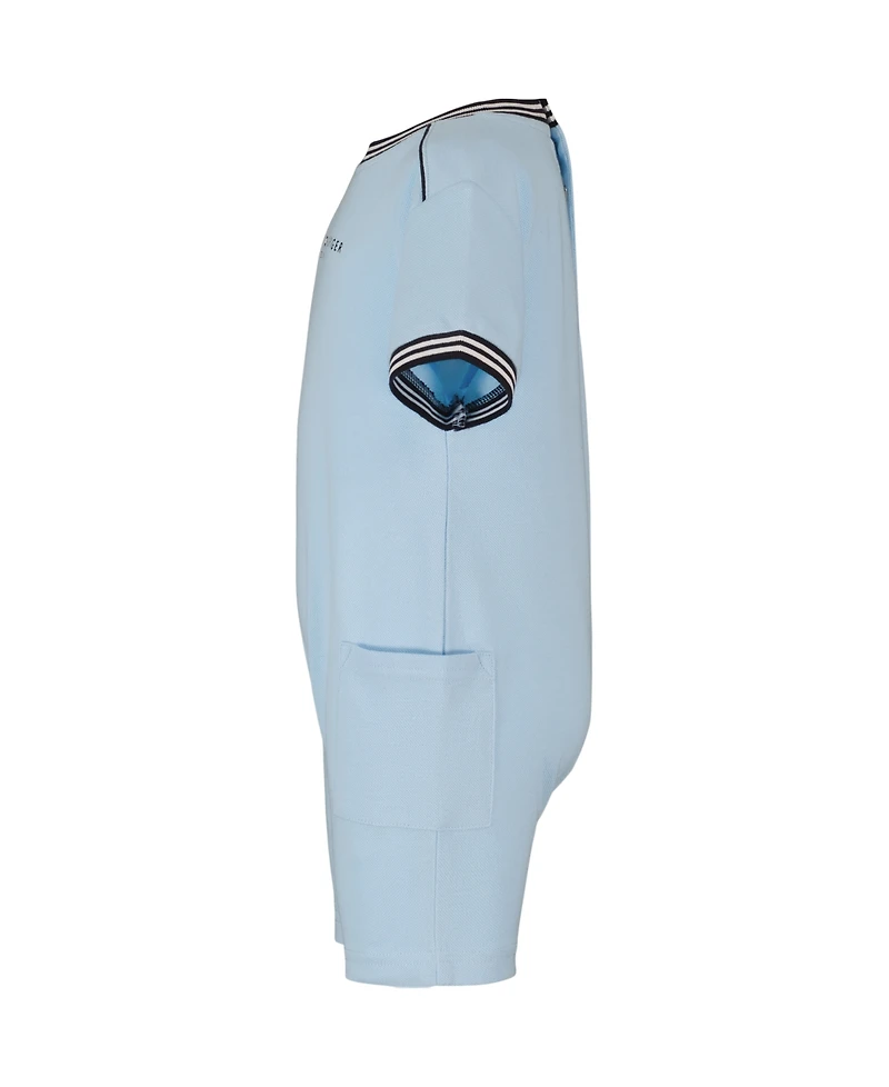 Tommy Hilfiger Baby Boys' Pique Knit Shorts Romper