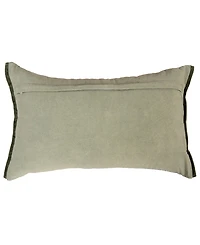 Rizzy Home Edith Cotton Blend Decorative Pillow, 14" x 26"