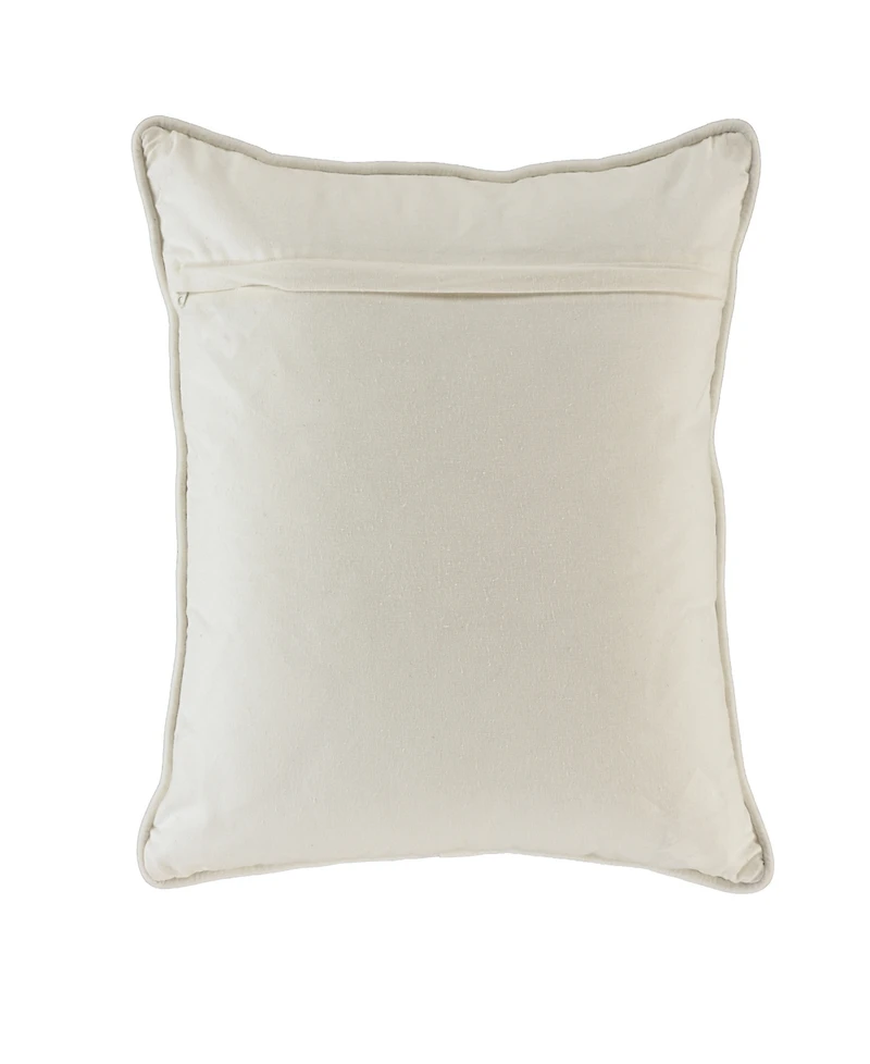 Rizzy Home Catherine Cotton Decorative Pillow, 22" x 22"