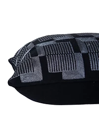 Rizzy Home Martha Cotton Decorative Pillow, 14" x 20"