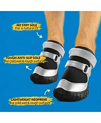Aronkl Anti-slip Dog Boots for Small Puppies - Breathable, Reflective, & Paw Protective
