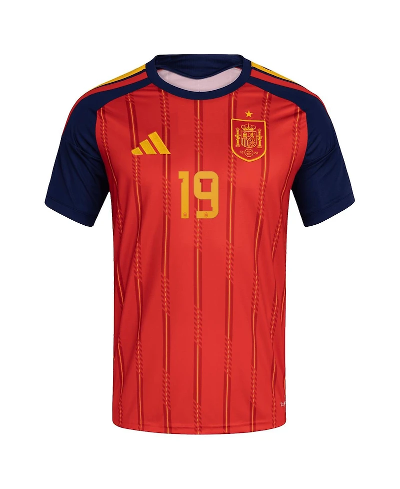 Adidas Men's Lamine Yamal Red Spain National Team 2026 Home Replica Jersey
