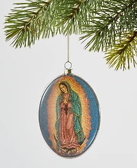 Holiday Lane Blessed Our Lady of Guadalupe Disc Ornament, Macy's Exclusive