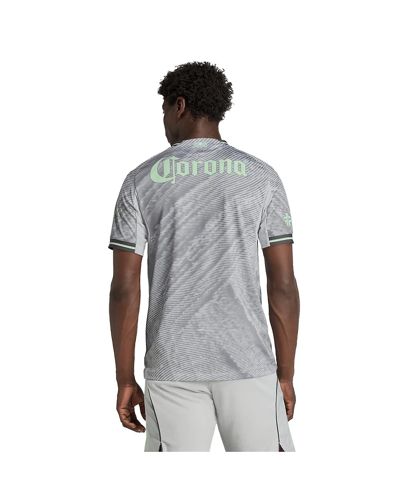 Adidas Men's Gray Club America 2025 Third on Field Authentic Jersey