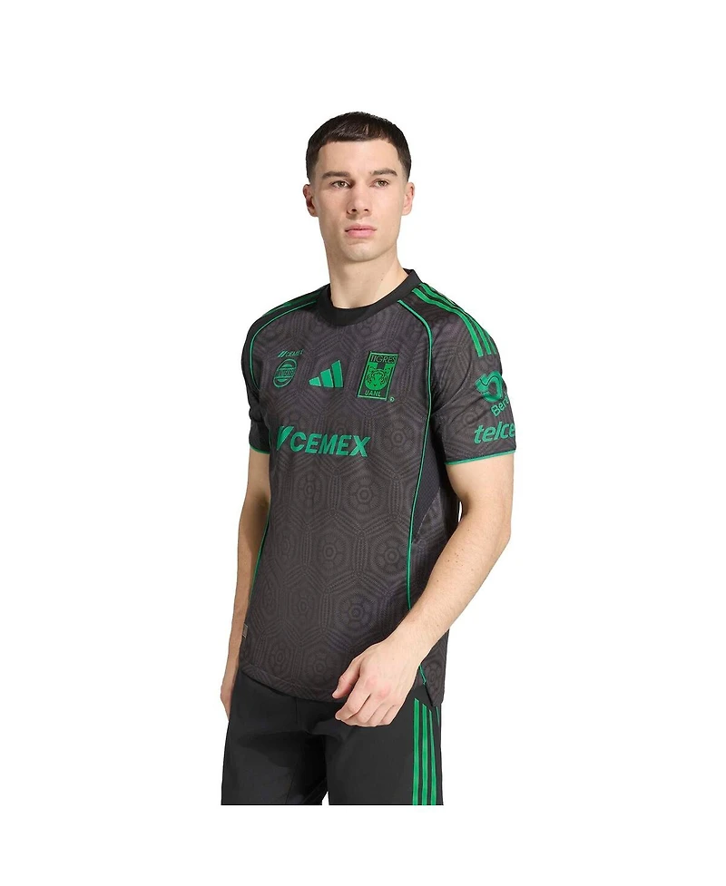 Adidas Men's Gray Tigres Uanl 2025/26 Third on Field Authentic Jersey