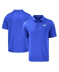 Cutter & Buck Men's Royal Byu Cougars Coastline Epic Comfort Eco Polo Shirt