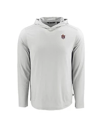 Cutter & Buck Men's Gray Lsu Tigers Coastline Epic Comfort Eco Long Sleeve Hoodie